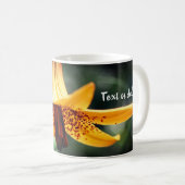 Mug Fleur Lily canadienne personnalisée (Devant droit)