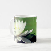 Mug Fleur Lily De Grenouille Et D'Eau Personnalisée (Devant gauche)