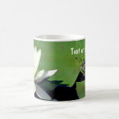 Mug Fleur Lily De Grenouille Et D'Eau Personnalisée (Centre)