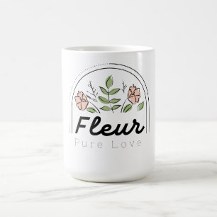 Mug Fleur – Logo Floral Pure Love