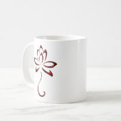 Mug Fleur Lotus (Devant gauche)
