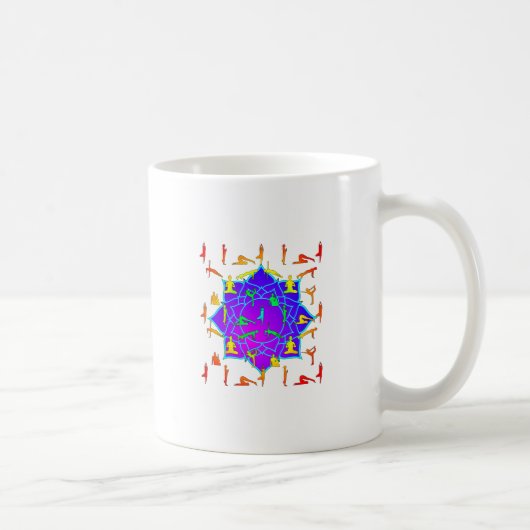 Mug Fleur Lotus Avec Poireaux De Yoga (Droite)