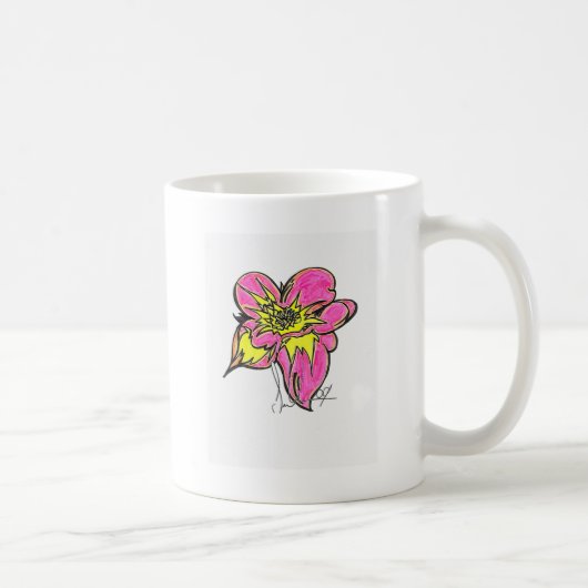 Mug Fleur lumineuse (Droite)