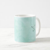 Mug Fleur Mai personnalisé (Devant droit)