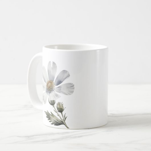Mug Fleur marguerite (Devant gauche)