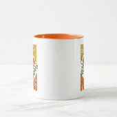 Mug Fleur marguerite rétro des années 70 (Centre)