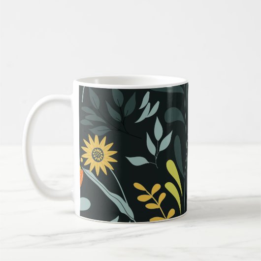 Mug Fleur Meadow Design tendance en continu (Gauche)