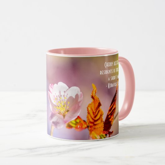 Mug Fleur mignonne Sakura (Devant droit)