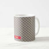 Mug Fleur moderne (Devant droit)