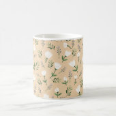 Mug Fleur moderne blanche (Centre)