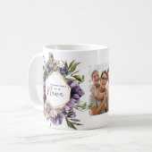 Mug Fleur Mon nom préféré est Nana | 2 Photo (Devant gauche)