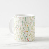 Mug Fleur Motif Printemps Floral Classique (Devant gauche)