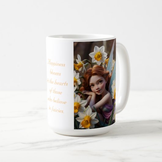 Mug Fleur Narcissus (Devant droit)