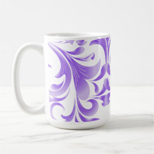 Mug Fleur océanique : Harmonie violette / Art élégant