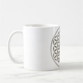 Mug Fleur Of Life 1 - Timbre en argent (Gauche)