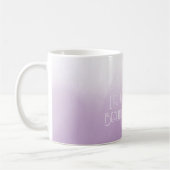 Mug Fleur ombrée de lavande dans un pot (Gauche)