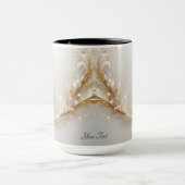 Mug Fleur Or Blanc (Centre)