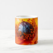 Mug Fleur orange (Centre)