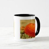 Mug Fleur orange (Devant droit)