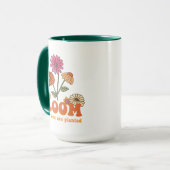 Mug Fleur Où vous êtes planté (Devant gauche)