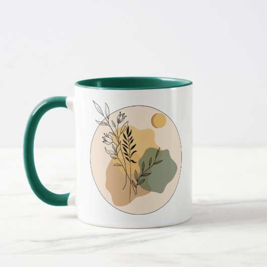 Mug Fleur Où Vous Êtes Plantés - Essence Florale (Gauche)