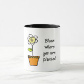 Mug Fleur où vous êtes plantés II (Centre)