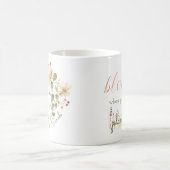 Mug Fleur où vous êtes plantés Personnalisé (Centre)