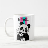 Mug fleur panda (Gauche)