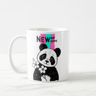 Mug fleur panda