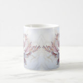 Mug Fleur peinte en 3 dimensions élégante (Centre)