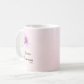 Mug Fleur Personnalisé Septembre (Devant gauche)