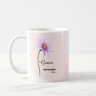 Mug Fleur Personnalisé Septembre