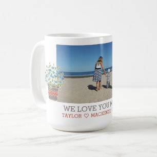 Mug Fleur personnalisée Ajoutez votre propre texte et 