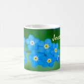 Mug Fleur Personnalisée Oubliée-Moi-Pas (Centre)