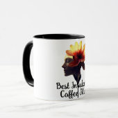 Mug Fleur Pétale Humaine Design 11 Oz (Devant gauche)