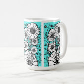Mug Fleur pour Aimee (Devant droit)