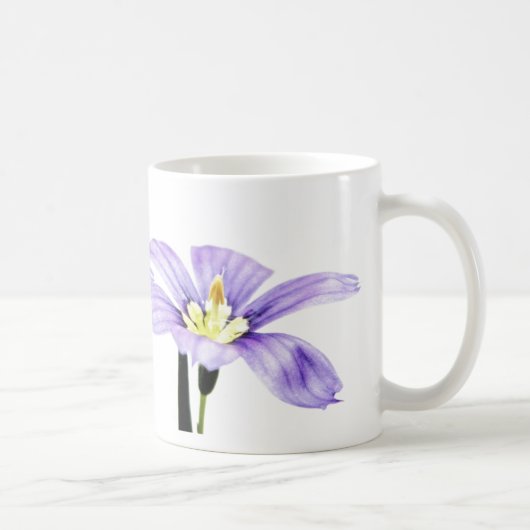 Mug Fleur pourpre en pastel (Droite)