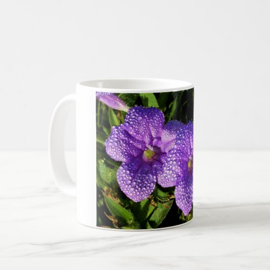 Mug Fleur pourpre - muqueuse (Devant gauche)