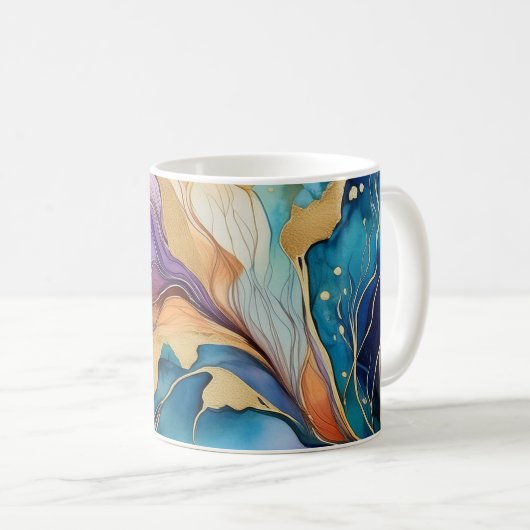 Mug Fleur radieuse (Devant droit)