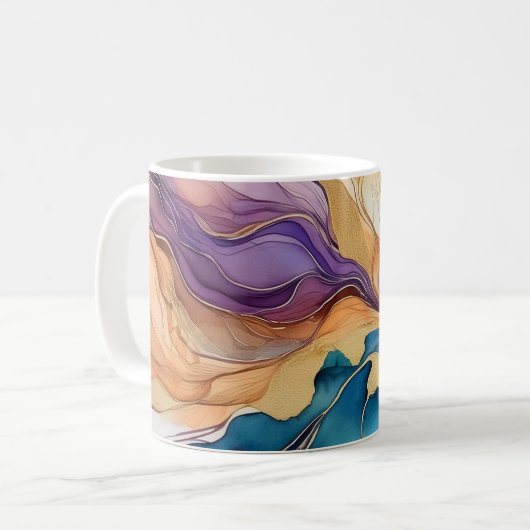Mug Fleur radieuse (Devant gauche)