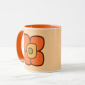 Mug Fleur rétro printanière (Devant gauche)
