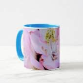 Mug Fleur Rhododendron rose (Devant gauche)