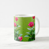 Mug Fleur rose (Devant droit)