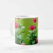 Mug Fleur rose (Devant gauche)