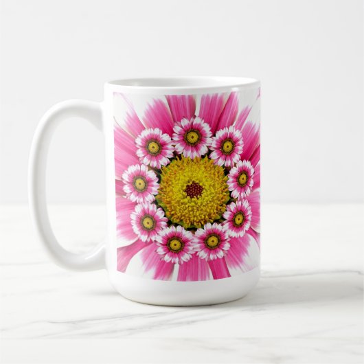 Mug Fleur Rose (Gauche)