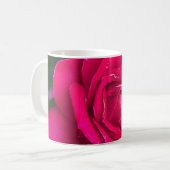 Mug Fleur rose (Devant gauche)