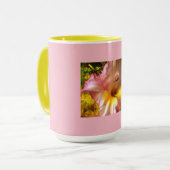 Mug Fleur rose (Devant gauche)