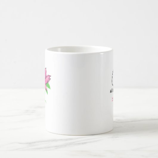 Mug Fleur rose (Centre)