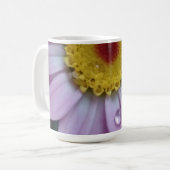 Mug Fleur rose et jaune (Devant gauche)