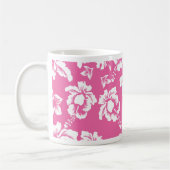 Mug Fleur rose hawaïenne (Gauche)